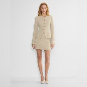 NWT Aritzia Wilfred Regal Blazer - Crepette™Japanese crepe button-up blazer
